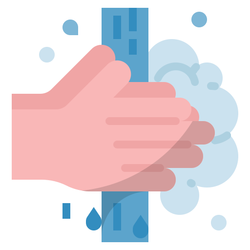 Cleaning, covid19, hands, hand washing, wash hands icon